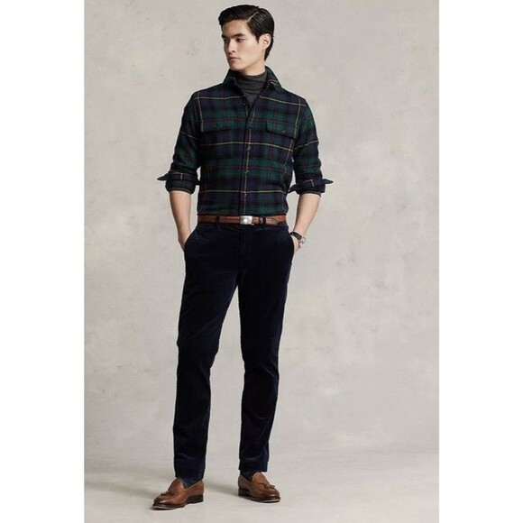 Polo by Ralph Lauren Other - Polo Ralph Lauren Men’s Size Medium NWT The Polo Tartan Work shirt MSRP $398.00